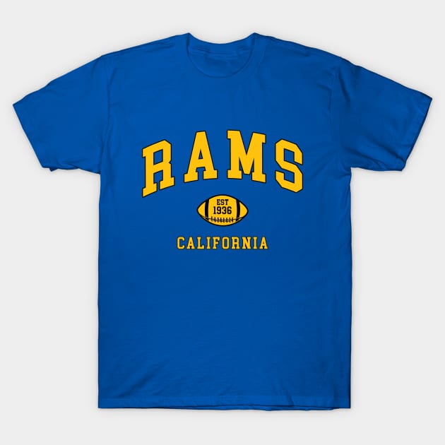 The Rams T-Shirt by CulturedVisuals